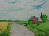 Peinture paysage du Québec